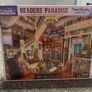 1000 Piece Puzzle - “Readers Paradise”